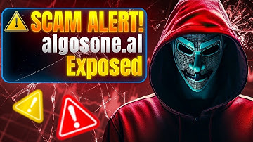 algosone.ai SCAM WARNING — Fake AI Trading Bot Exposed!