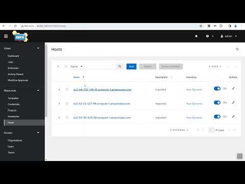 Ansible-Tower-AWX-Dynamic Inventory