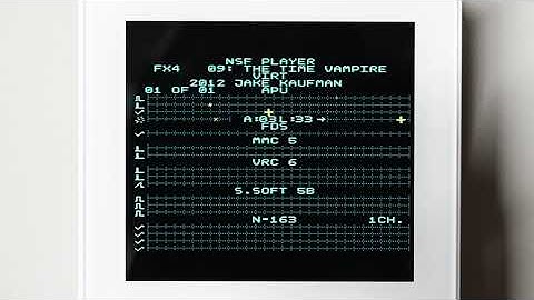 Play NSF with openFPGA on Analogue Pocket