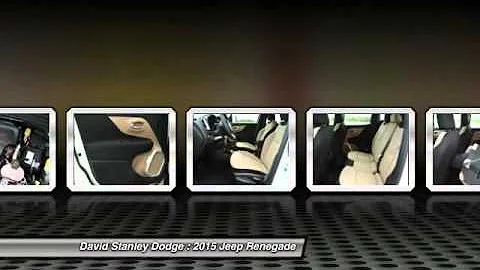 2015 Jeep Renegade David Stanley Dodge JP28407