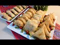 سمبوسة رمضان بعجينه  رهيييبه بمكونين فقط و اطيب 4 حشوات | How to make perfect samosa