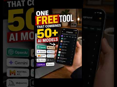 One FREE Tool That Combines 50+ AI Models #AI #ChatGPT #ClaudeAI