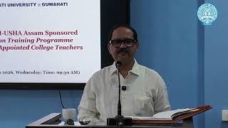 NEP & Future of Teaching | Gauhati University VC Addresses New College Teachers screenshot 5