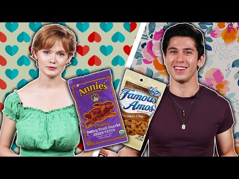 Teens Swap Snacks On A Blind Date