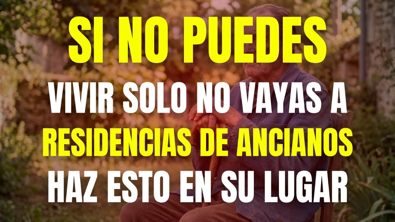 Si No Puedes Vivir Solo, No Vayas A Una Residencia De Ancianos; Haz Esto En Su Lugar.