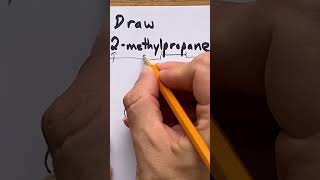 Draw 2-Methylpropane