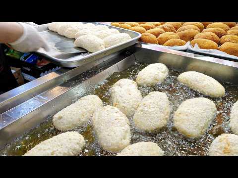Amazing skills!! An unbelievable Korean street food master