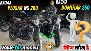 New Bajaj Dominar D250 Vs Bajaj Plusar Ns 200 Detailed Comparison