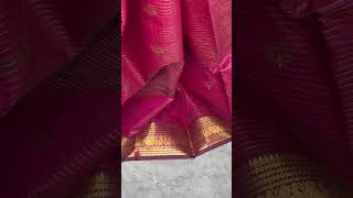 vintage semi pattu saree with small chex price:-1999/-                   contact:-+91 8520925673.
