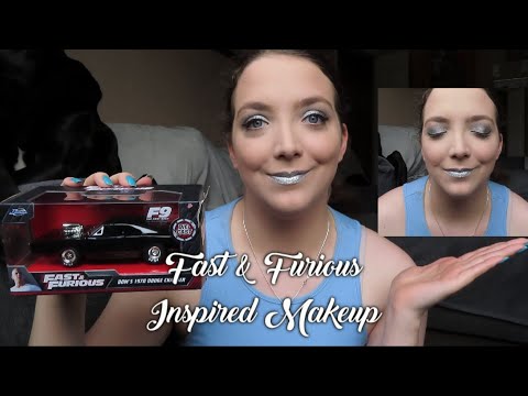 Fast & Furious Dodge Charger Inspired Makeup Look