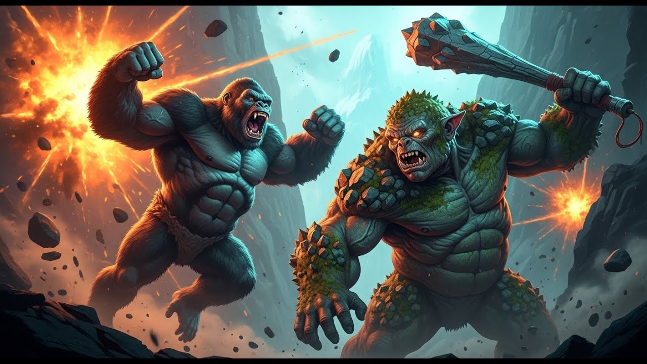 Kong vs. Mega Troll: The Ultimate Fight - Cinematic Experience