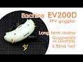 Eachine EV200D FPV goggles: Long-term review, Quadversity vs Diversity & "Blind Test"