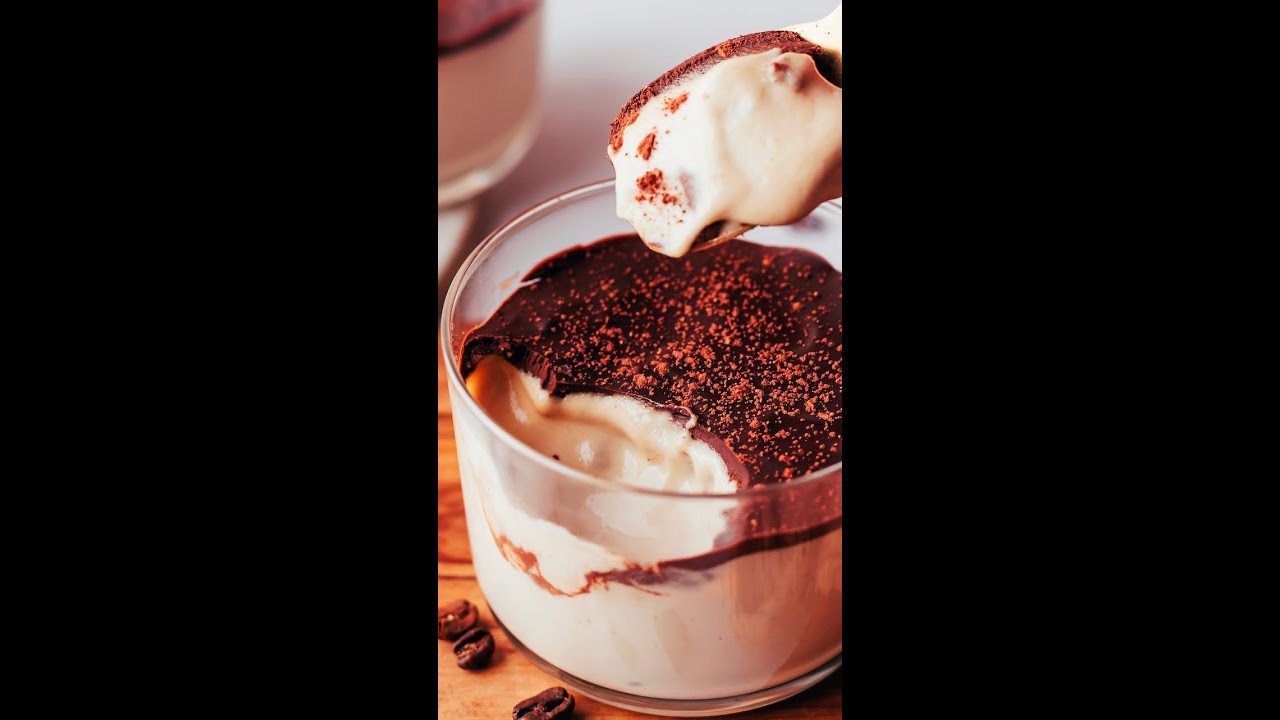 Vegan Tiramisu Pudding Cups Minimalist Baker Recipes Youtube 