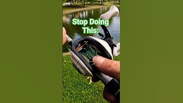 Stop Birds Nests! Baitcaster Tips for Beginners