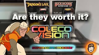 Dragon's Lair & Buck Rogers SUPER GAMES for COLECOVISION | Are they worth it?