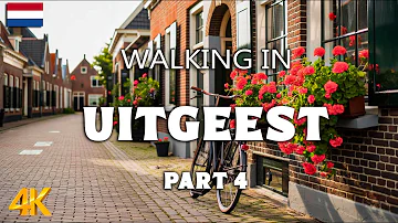 Dutch Village Walking Tour 4K | Train Station, Skatepark and Dutch Streets (PART 4)
