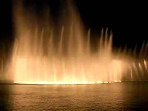 Burj Dubai Dancing Fountain