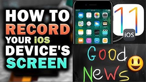 iOS 11 Game Changer -  Top Best iOS 11 Feature 😱 - Screen Record iPhone iPad - Build In iOS 11 😃