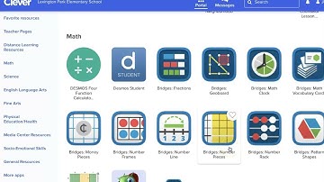 How to Find and Use Bridges Math Apps