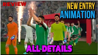 New Entry Animation in Mobile || E-FOOTBALL || All Details #efootball #details #newupdate #update