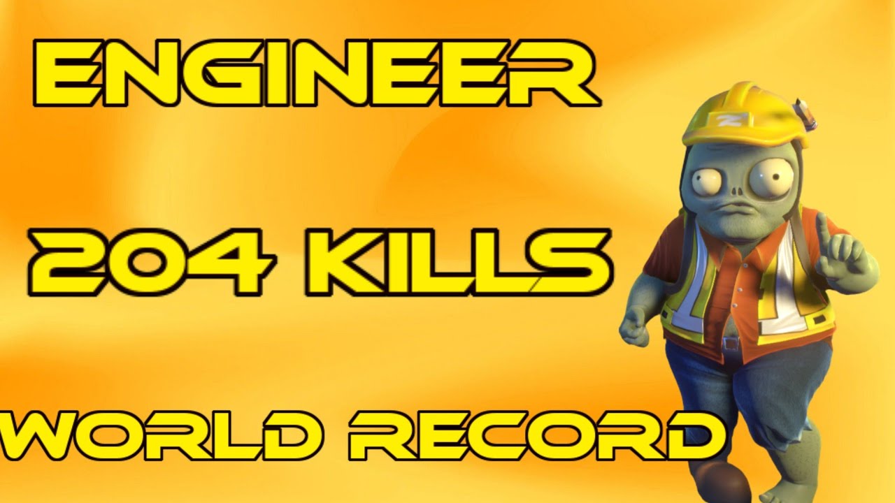 Engineer 204 Kills World Record PvZ GW2