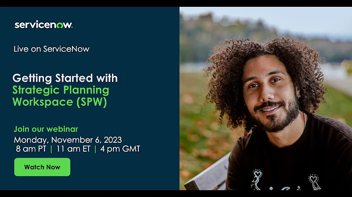 Getting Started with Strategic Planning Workspace (SPW)