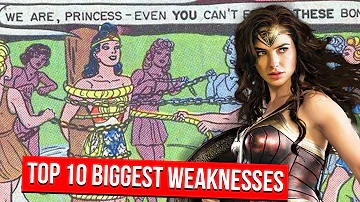 Is Wonder Woman weaker than Superman?