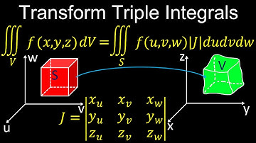 Transformation of Triple Integrals, Jacobian, Change of Variables - Calculus 3