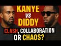 Kanye vs Diddy: The Untold Story of Their Rivalry &amp; Collaboration #kanyewest #diddy #chaos #hiphop 
