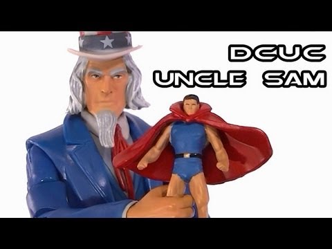 DCUC UNCLE SAM MattyCollector Exclusive Figure Review - YouTube