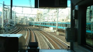 ＪＲ山手線内回り　御徒町駅→上野駅　先頭車両～