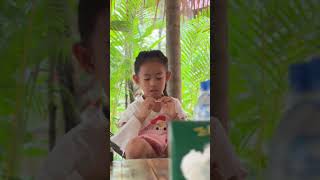 How lovely moment with your kids! #puthima #puthipung #short #shortvideos #kidvideo #family