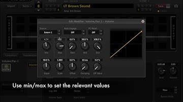 AX8 Basics - Setting Modifier Minimum and Maximum Values