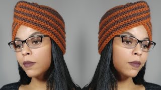 TWISTED Crochet Turban Pattern | Quick & Easy