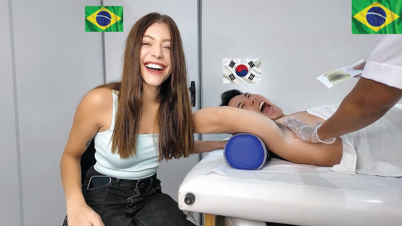 브라질 여친이 갑자기 데려간 찐로컬 왁싱샵.....