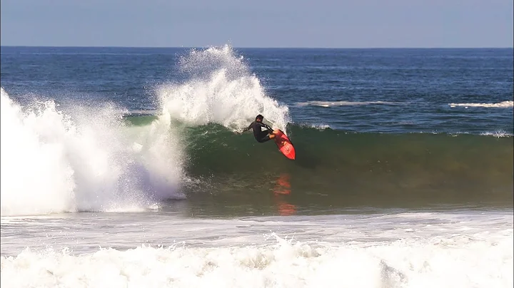 SURFING HURRICANE FRANK Newport Beach (Raw+Drone)
