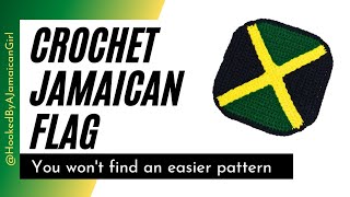 Detalles Jamaican Flag Crochet Pattern in 2 Easy Steps | How to Crochet the Jamaican Flag in Any Size Noticias