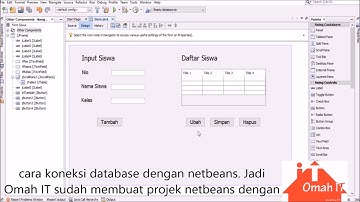 Cara Mudah Koneksi Database Dengan Netbeans