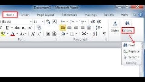 Std 4 Computer Chapter 4 Editing in MS Word 2010 Part 2