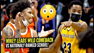 Mikey Williams Leads INSANE Comeback vs NATIONALLY RANKED School \& John Wall's OLD High School!