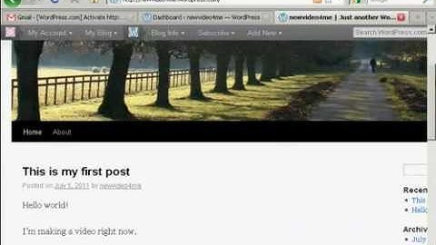 How to Setup a Free WordPress Blog | Hostgator Hosting Reviews | $0.01/month Coupon: WEBSPACE1CENT