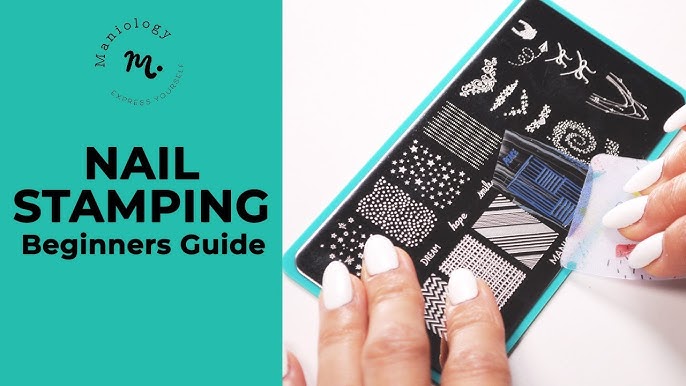 Create Gorgeous Nail Art Stainless Steel Nail Stamping - Temu