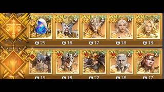 Arbitration & Dominion Trial Faction Stage 16, 3 stars.No Carnelian,Oren,Khadgrim Watcher Of Realms.