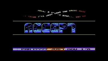 Commodore 64 demo: Accept - Meat is Murder (1990)
