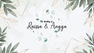 Wedding Raissa \u0026 Angga