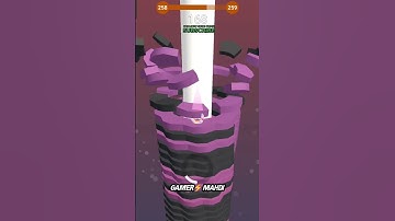 How to Play  Mobail Game on phone📲|| Stack ball 😱Level 258 || #shorts #youtubeshorts #gamingvideos