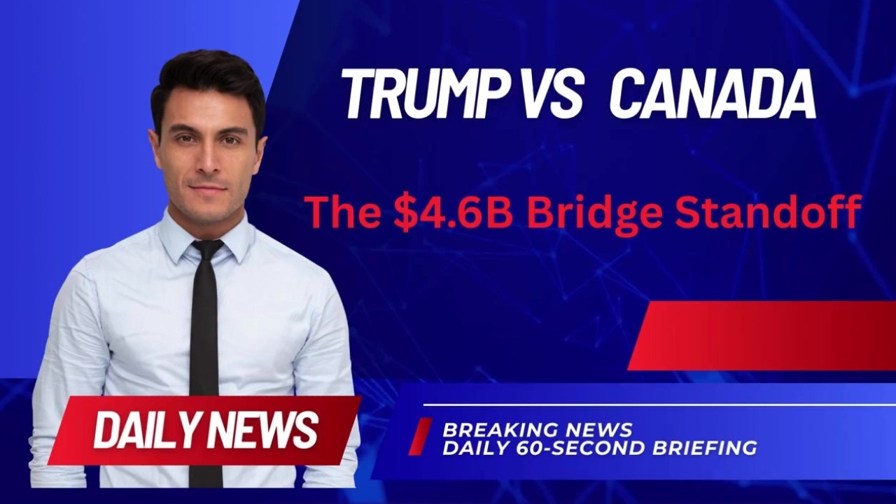 Trump vs. Canada: The $4.6B Bridge Standoff (2026 Update)