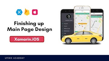 Finishing up Main Page Design - Xamarin.iOS Uber Clone App