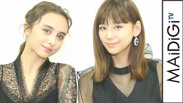 西内まりや＆石田ニコル　見どころは「バトルシーン」　映画「CUTIE HONEY TEARS 」スペシャルメッセージ