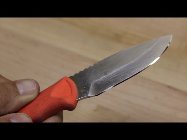 145] How to Sharpen the Buck Knives 110 Knife on the Wicked Edge 